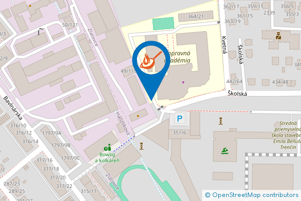 Mapa - Patriks PUB & Restaurant, Bratislavská 49/119