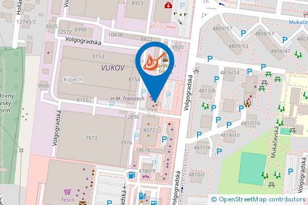 Mapa - Brejk bistro, Volgogradská 13696/13b, 080 01 Prešov
