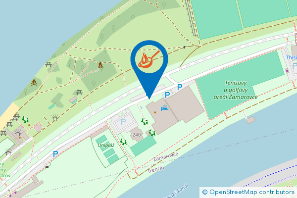 Mapa - JÁNOŠÍK, Na ostrove  363, 911 05 Zamarovce