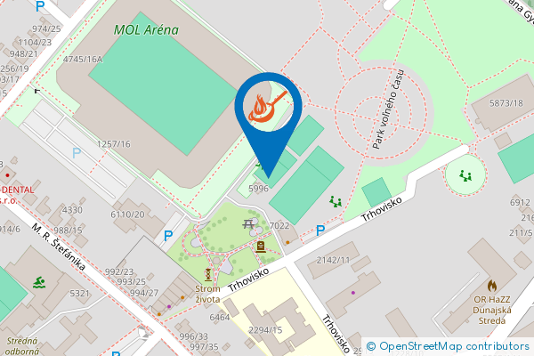 Mapa - Park Bistro, Trhovisko 5292,