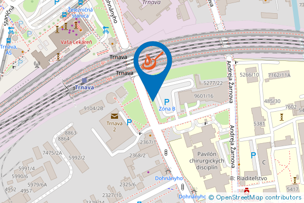 Mapa - Pizza Exxpres, Dohnányho 2,