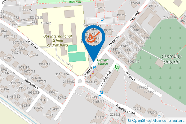 Mapa - Scottish Pub, Veterná 45,
